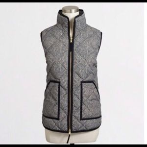 J. Crew Herringbone Vest
